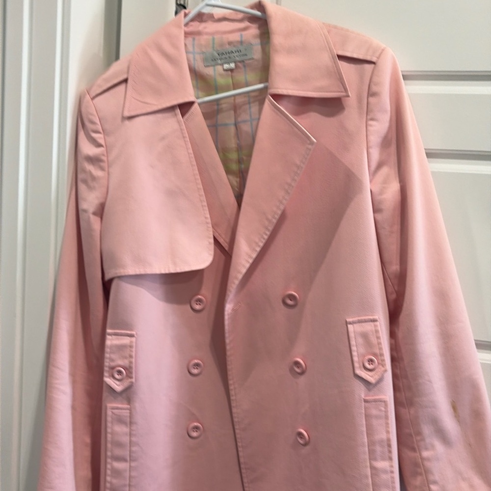 Tahari trench coat